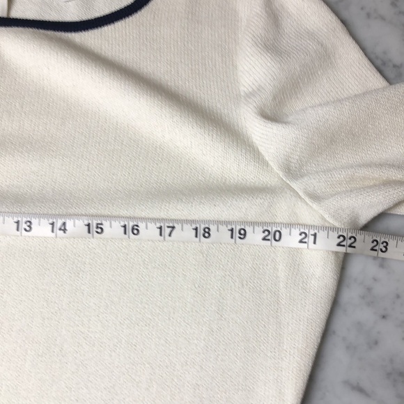 ST.JOHN  Navy Blue and White Dress Size 16 - Picture 9 of 16